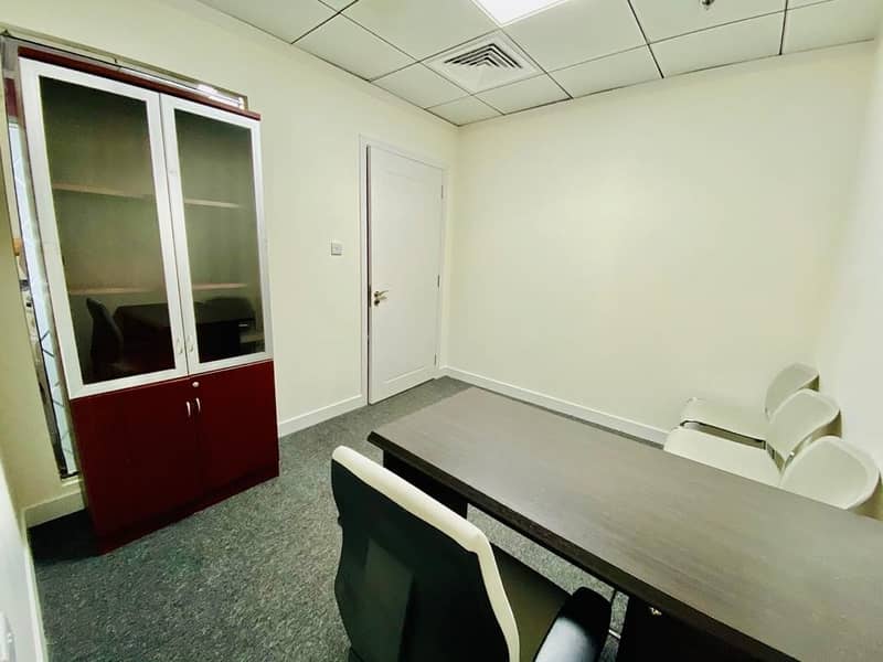 7 Conventional Serviced Office With Reduced Cost