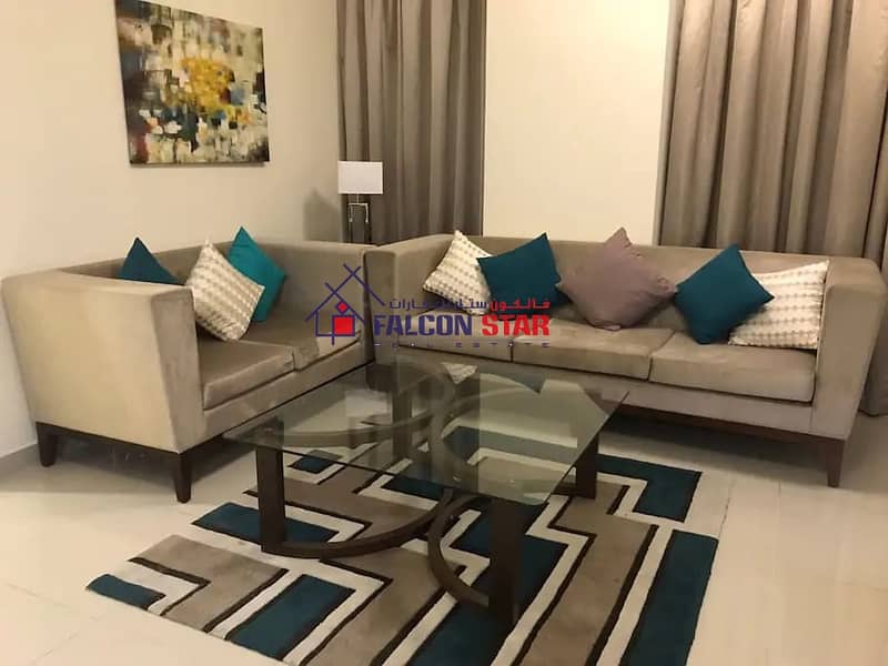 2 LUXURY FURNISHED 1 BED | CLOSE TO METRO | HIGHER FLOOR | POOL VIEW