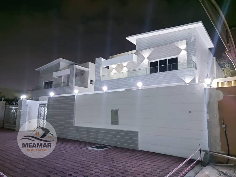 For lovers of luxury, a modern villa, excellent location, behind the Hamidiyeh Police Center, European design, financed over 30 years