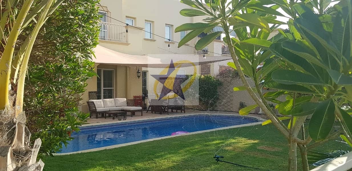 11 Private Pool & Garden|2BR+maid room| Pay only AED 150k per Year