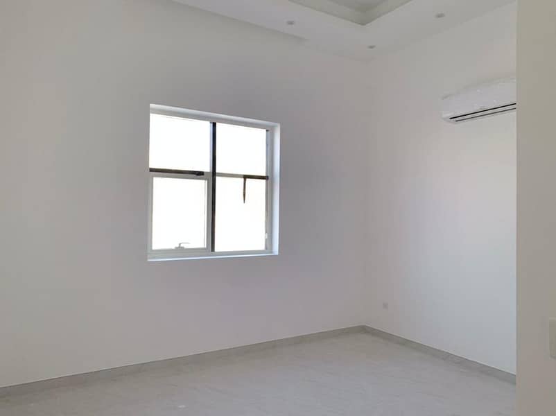 Brand new villa for rent in Al khawaneej (4 bed room + majlis +hall + parking + garden laundry room + kitchen +dinning room + maidsroom)