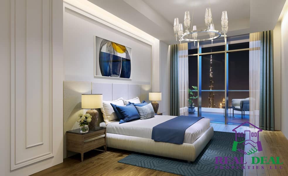 Luxury 2 beds apartment / Burj khalifa view