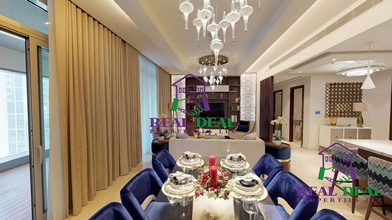 5 Luxury 2 beds apartment / Burj khalifa view