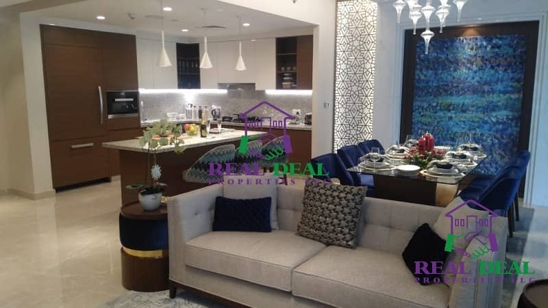 20 Luxury 2 beds apartment / Burj khalifa view