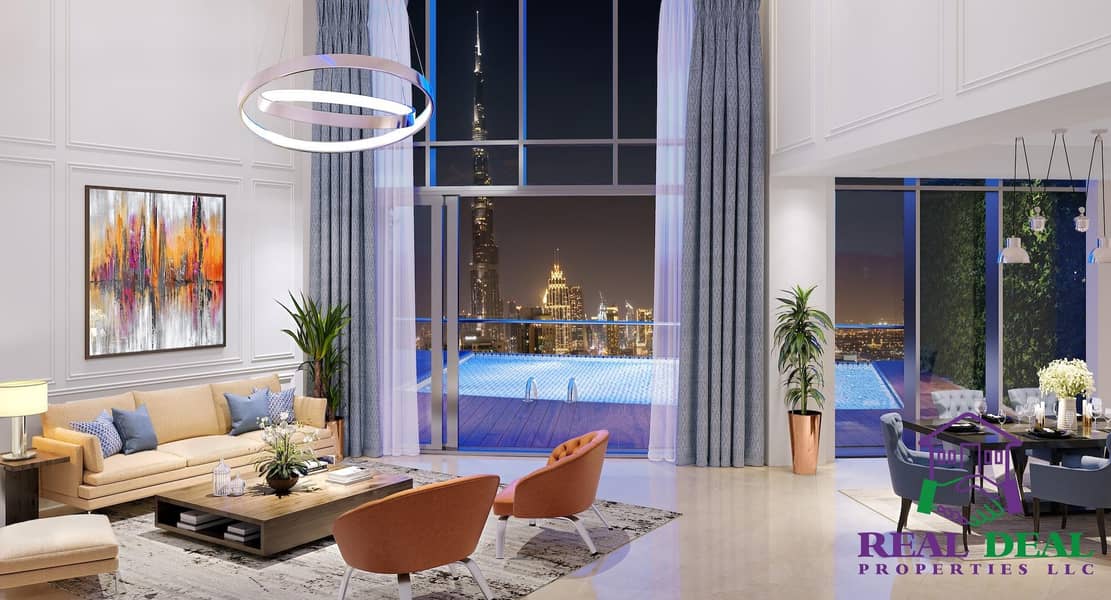 22 Luxury 2 beds apartment / Burj khalifa view