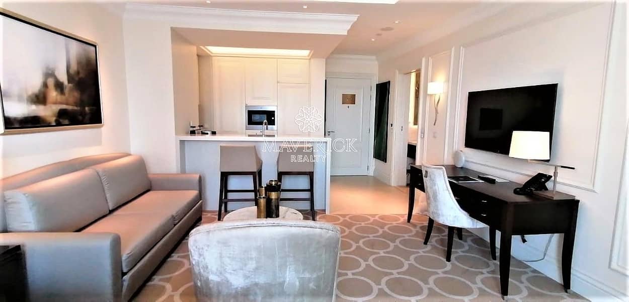 5 Luxury Furnished Studio | Bills Included | High Floor