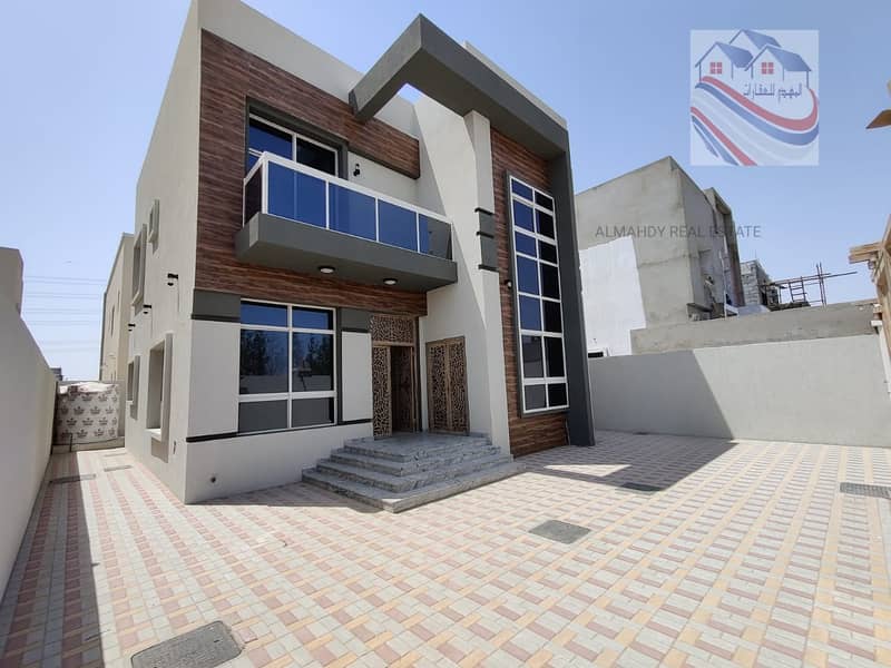 For sale in the Jasmine area, Ajman, a villa with an excellent area and the price of a freehold opportunity for all nationalities