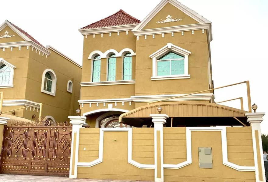 Villa for sale in Al Mowaihat 3 area, super deluxe finishing, freehold for all nationalities and for the duration of life