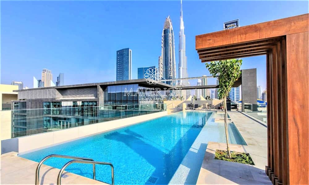 15 Bright 2BR+Maids/R | High Floor | Rooftop Pool
