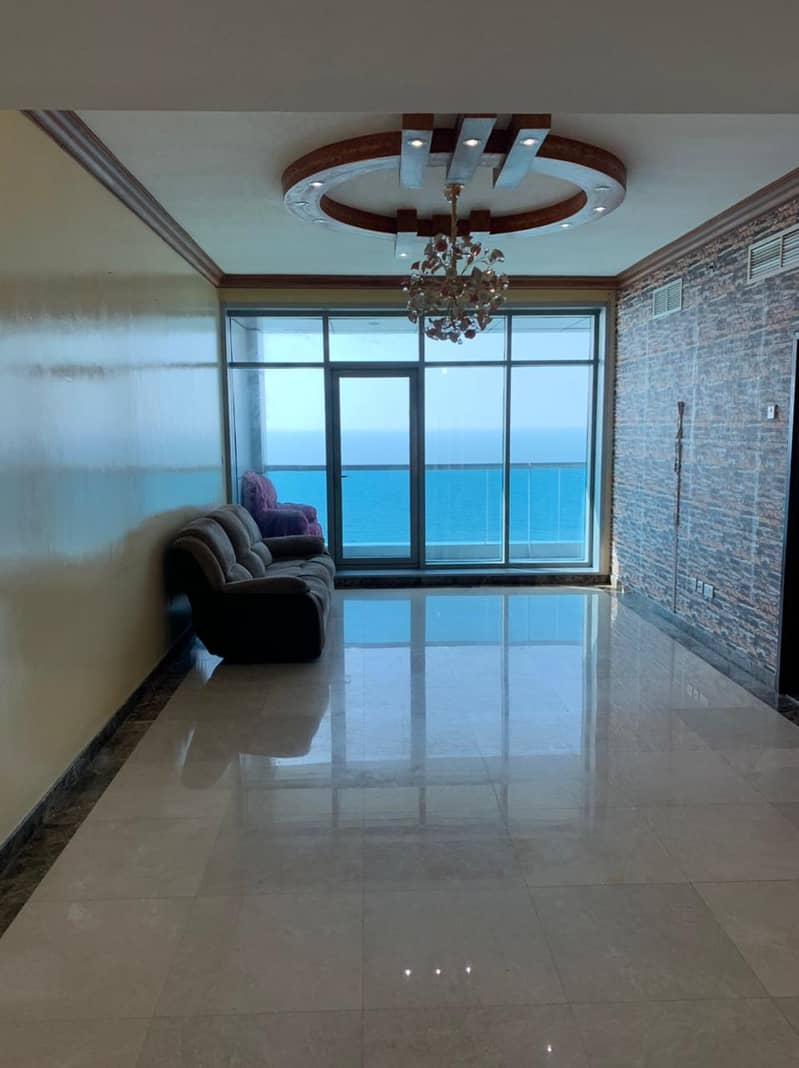 FULL SEA VIEW 3 BED ROOM HALL FOR RENT