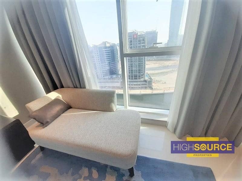 7 Brand New Fully Furnished Studio  with Balcony for Rent in Damac Maison Prive Business Bay