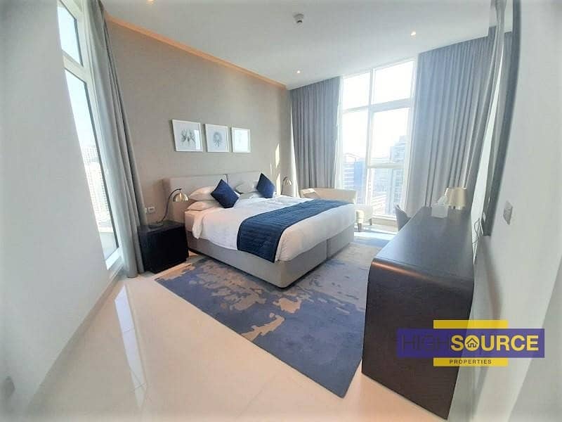 4 Fully Furnished Brand New Studio with Balcony and Canal view for Rent in Damac Maison Prive  Business Bay