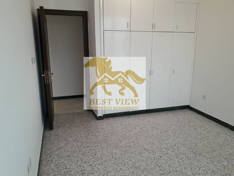 2 Sharing allowed !! 2bhk + 2bath + 2 balcony | 50k | payment 4 | huge size | located airport road beside al wahda mall