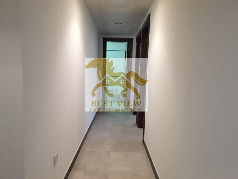 5 Sharing allowed !! 2bhk + 2bath + 2 balcony | 50k | payment 4 | huge size | located airport road beside al wahda mall