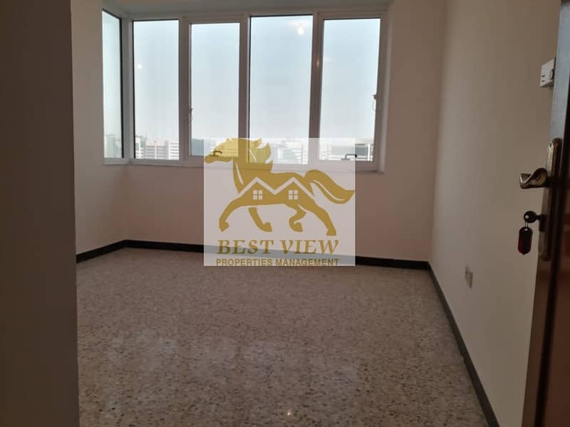 9 Sharing allowed !! 2bhk + 2bath + 2 balcony | 50k | payment 4 | huge size | located airport road beside al wahda mall