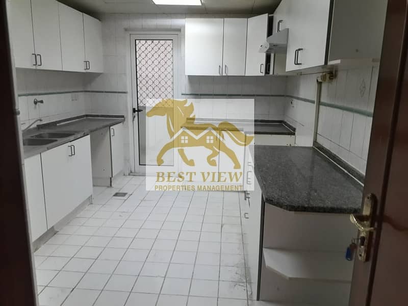 13 Sharing allowed !! 2bhk + 2bath + 2 balcony | 50k | payment 4 | huge size | located airport road beside al wahda mall