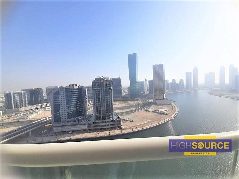 13 Brand New Fully Furnished Studio with Canal view for Rent in Business Bay