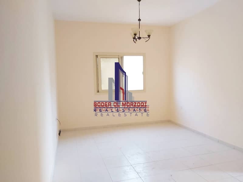 7 No Cash Deposit ? 1Bhk flat just 22k  with 2Full washroom by 6 Cheqs Payment in new Muwailha