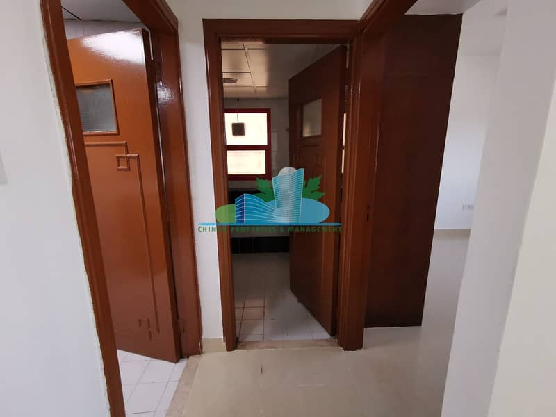 8 1BHK |Modern Glossy Tiled |Built-in cabinets |Balcony|Central Ac & Gas| 4 chqs.