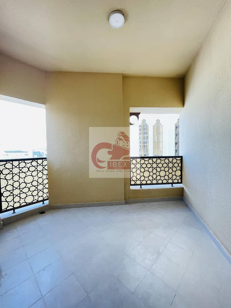 Front of metro Maids room+Attached washroom & balcony 3 balcony now in 62k jaddaf