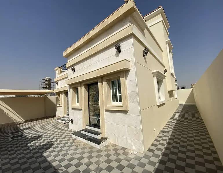 Directly from the owner, and the price is a shot of a Syrian stone-faced villa, one of the most luxurious villas in the Ajman market, with super delux