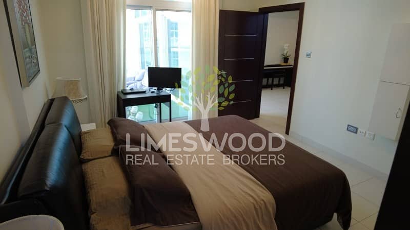 3 Open View | 2 BR Fully Furnished | Bright and Wide