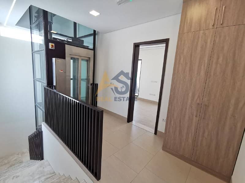 14 Brand New Elevator Equipped 5 Bed Villa Maids Balcony 6 Parking