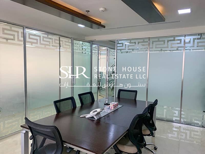 9 Fitted Office for Rent | High Floor | Vacant