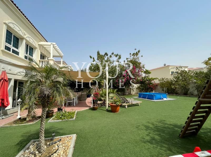 21 GK | 3Bed  furnished Nakheel villa