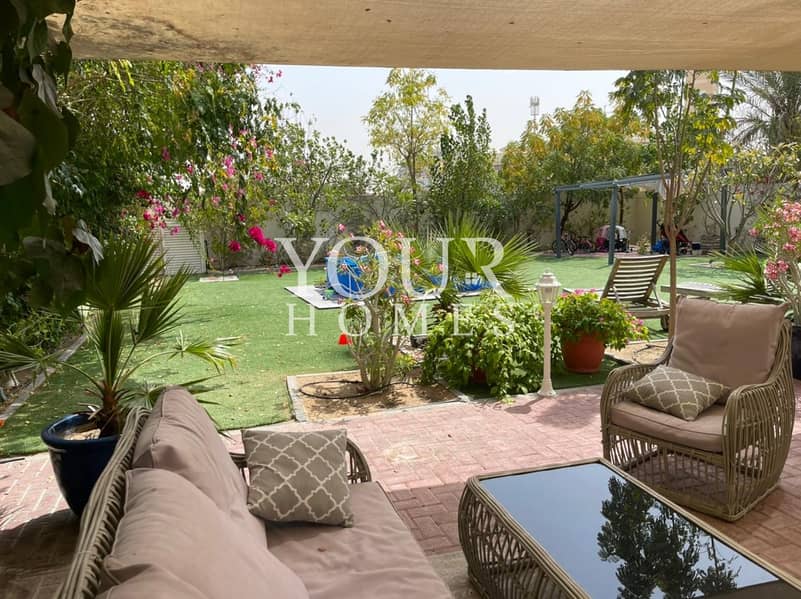 20 GK | 3Bed  furnished Nakheel villa