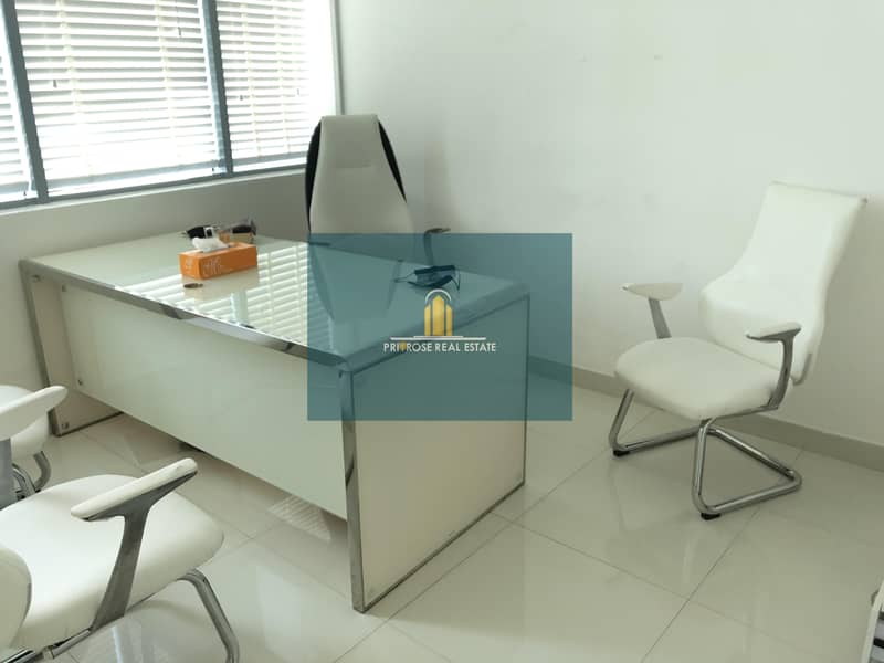 6 Burj View | Furnished + Partitioned | 2 Parkings | Great Layout