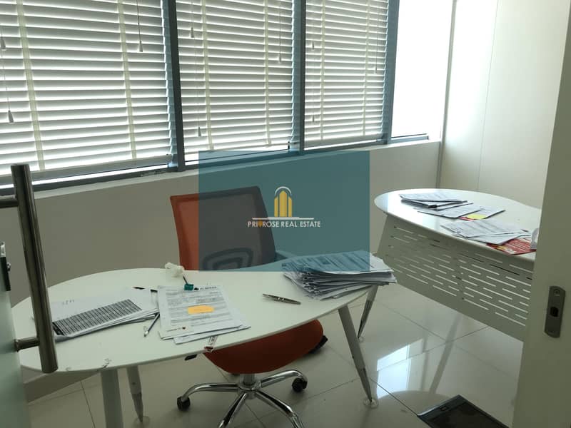 9 Burj View | Furnished + Partitioned | 2 Parkings | Great Layout
