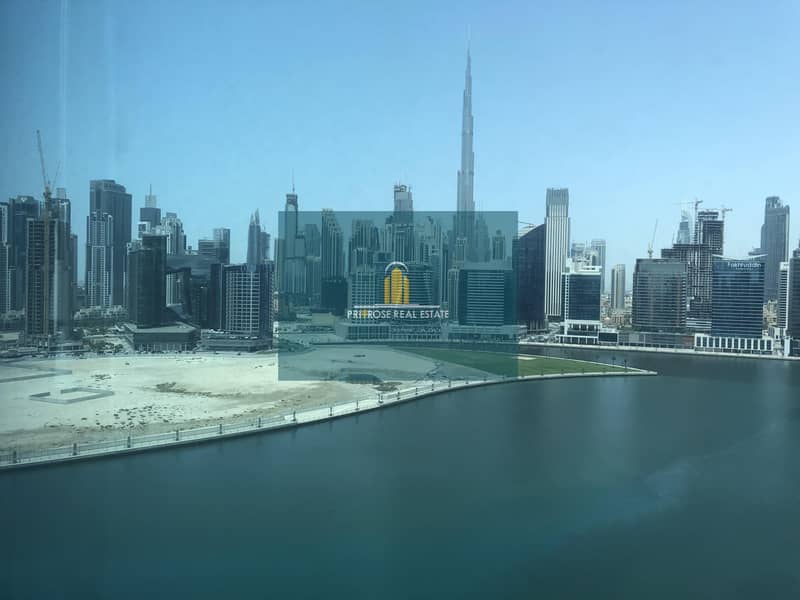 10 Burj View | Furnished + Partitioned | 2 Parkings | Great Layout