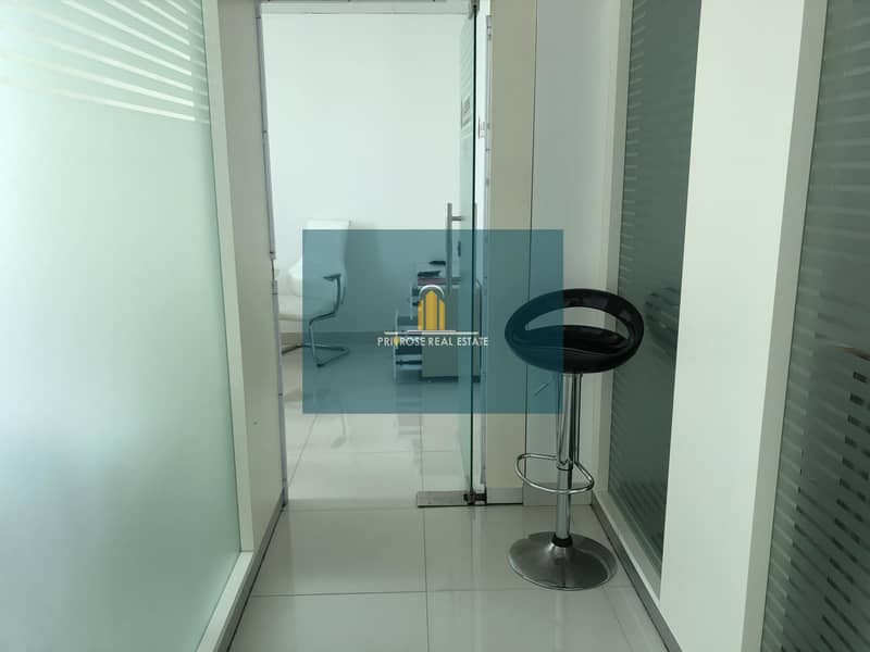 11 Burj View | Furnished + Partitioned | 2 Parkings | Great Layout