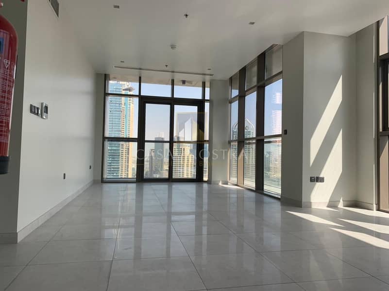 2 Full Marina View Vacant 3BR on Higher Floor