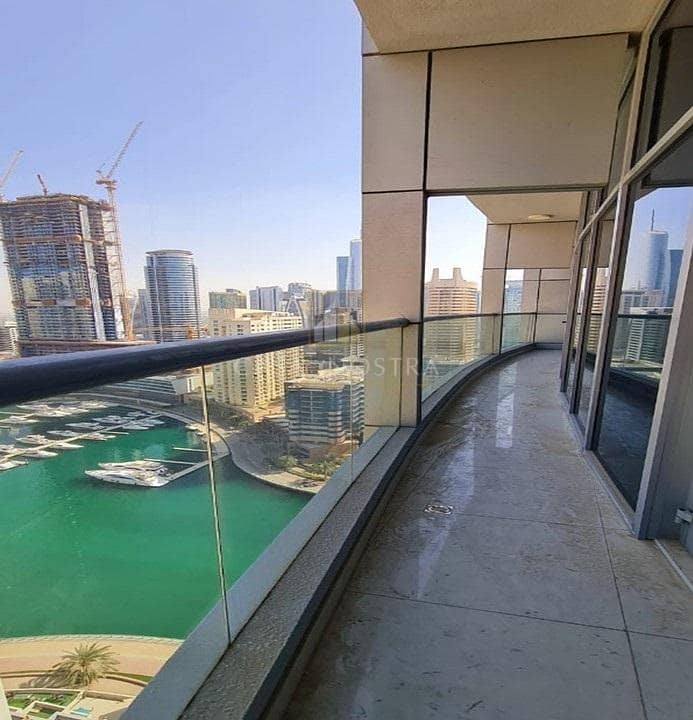 3 Marina and Sea view 3BR Higher floor Large Balcony