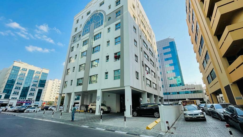 EXCLUSIVE OFFER FOR TWO BKH FLATS WITH TERRACE AND BALACONY IN AL RIGGA OLD LABOUT OFFICE BUILDING - DUBAI WITH FREE PARKING AND CHILLER