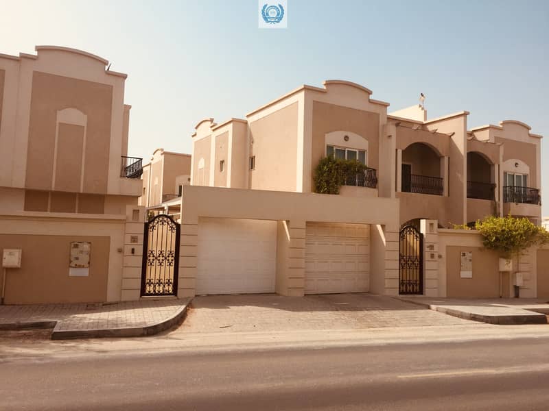 Modern  style four bedroom villa with nice garden  and near to beach area in Rifah Sharjah