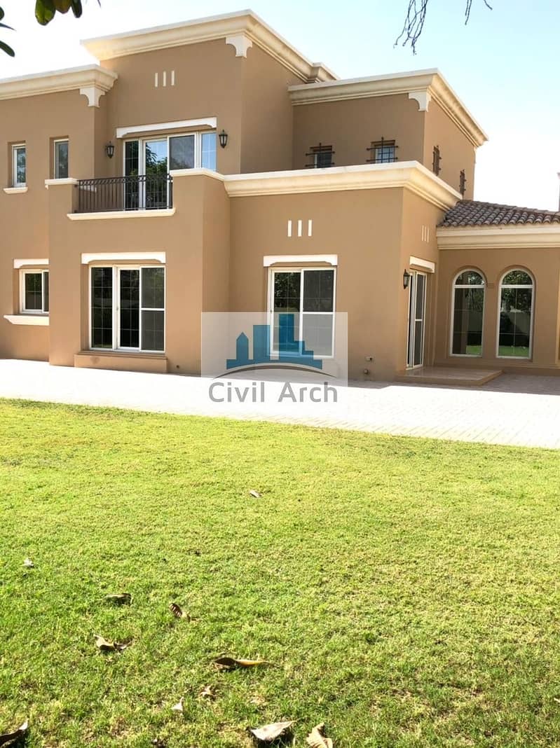 2 LOVELY 4BR VILLA+GARDEN+POOL FRONT AT 300K BY 1 CHQ