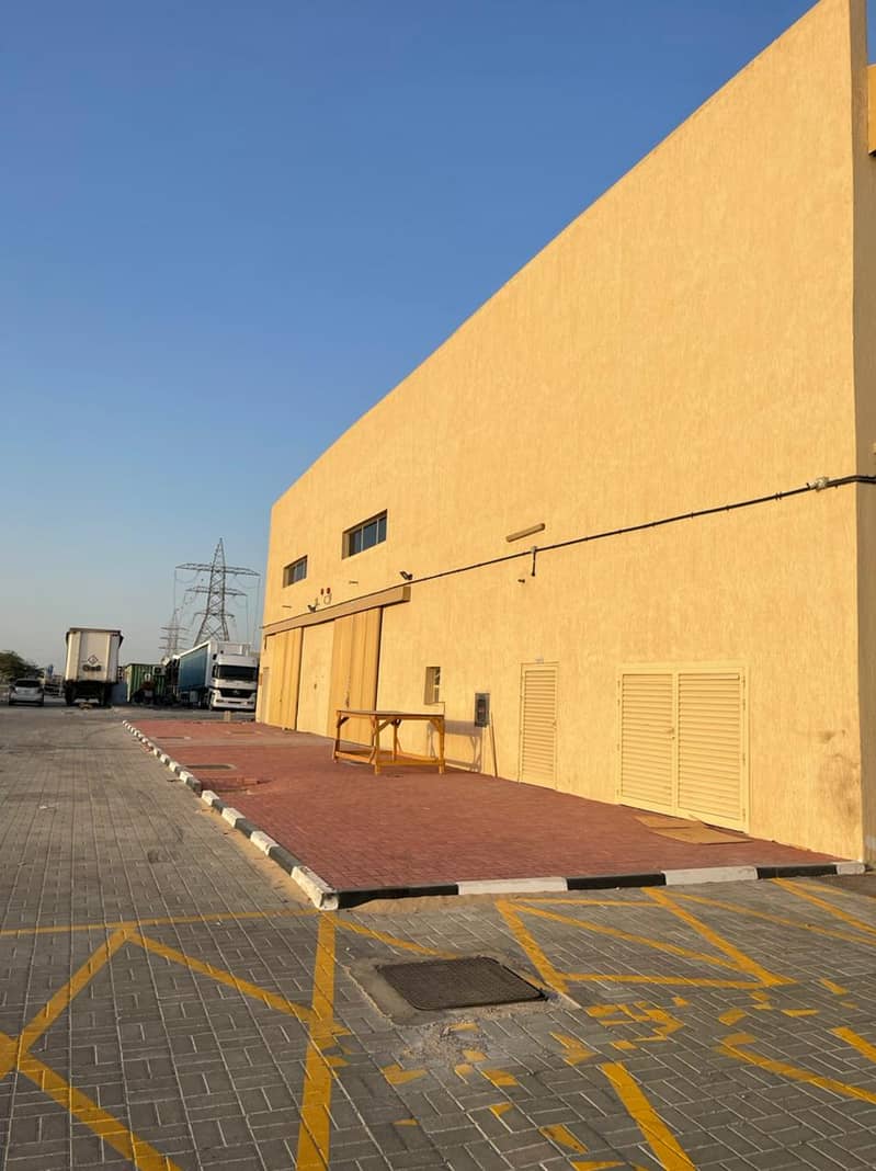 Brand new warehouse for rent in Ajman Jurf Industrial 3