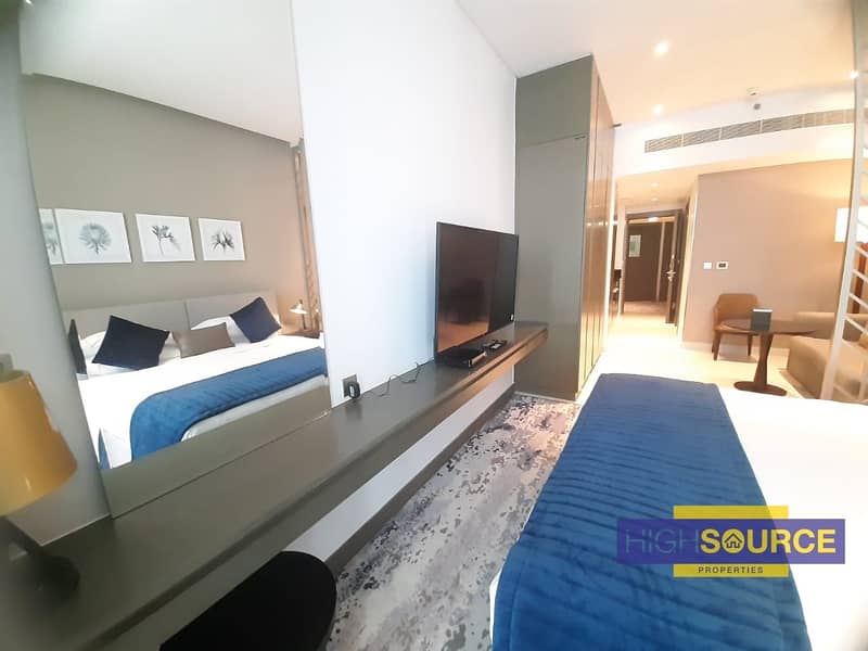 6 Brand New Fully Furnished Studio with Canal view for Rent in Business Bay