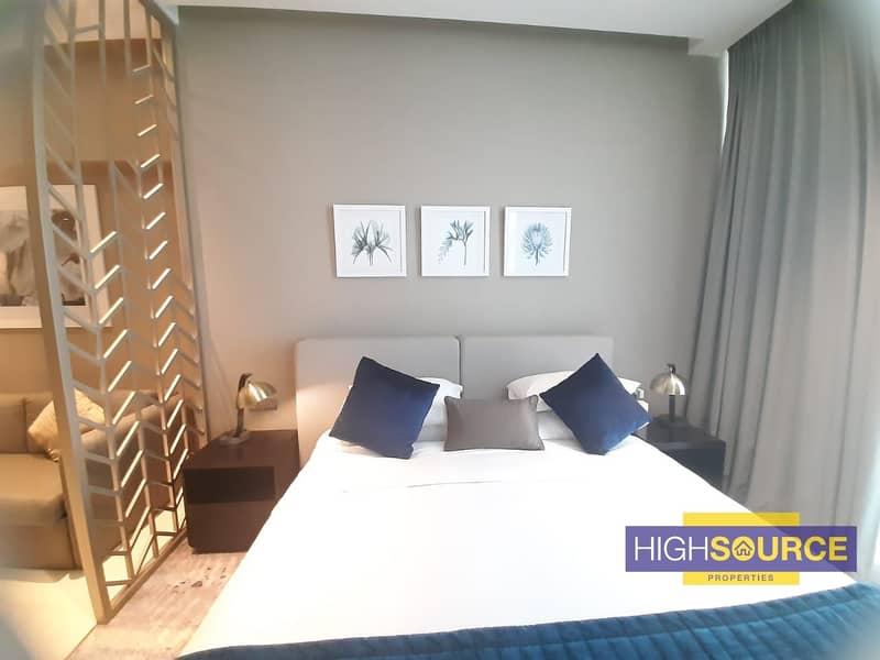 8 Brand New Fully Furnished Studio with Canal view for Rent in Business Bay