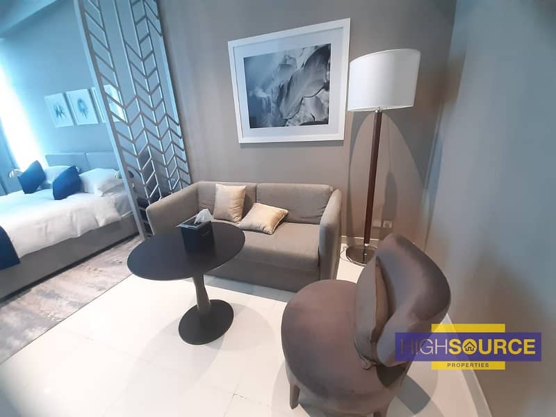 12 Brand New Fully Furnished Studio with Canal view for Rent in Business Bay