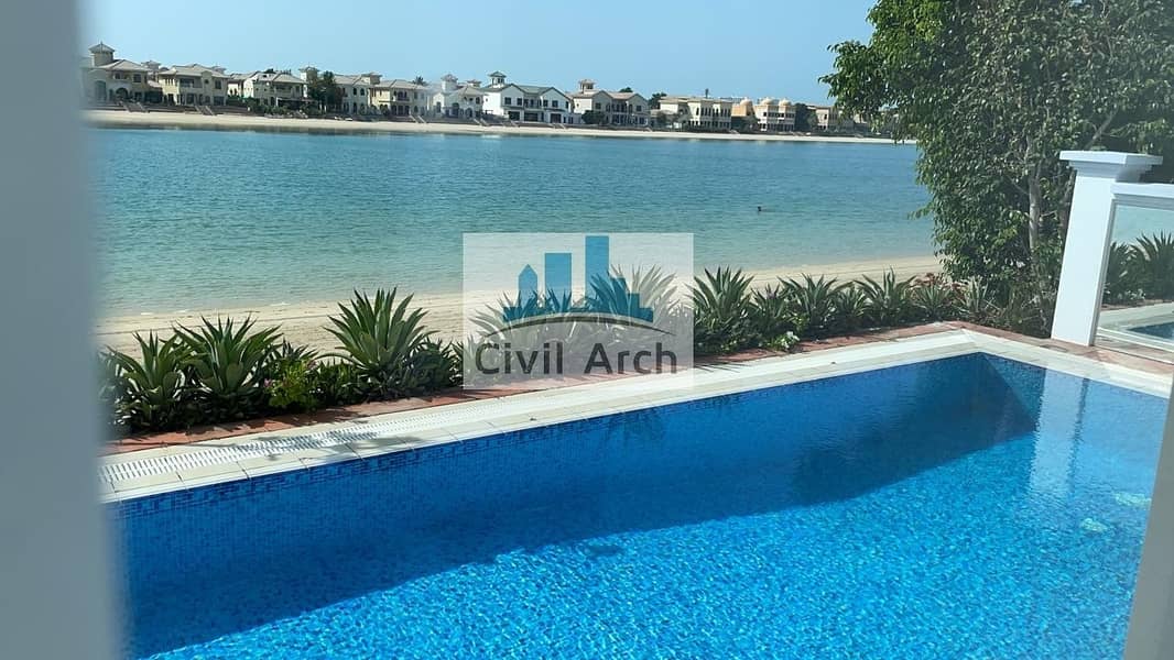 17 New Luxury Villa+Furnished+Pvt Pool+Beach Access at 1.5m by 1 chq
