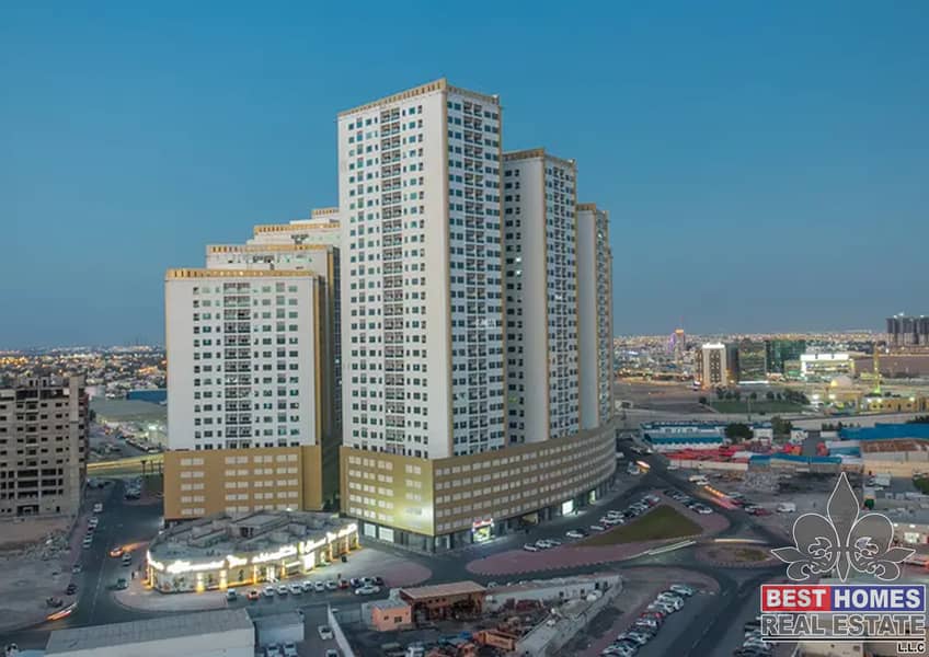 位于阿治曼市中心，阿治曼珍珠大厦 2 卧室的公寓 275000 AED - 5201559