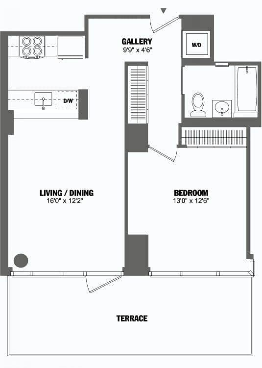 17 Great Location | Low Floor | 1 Bedroom