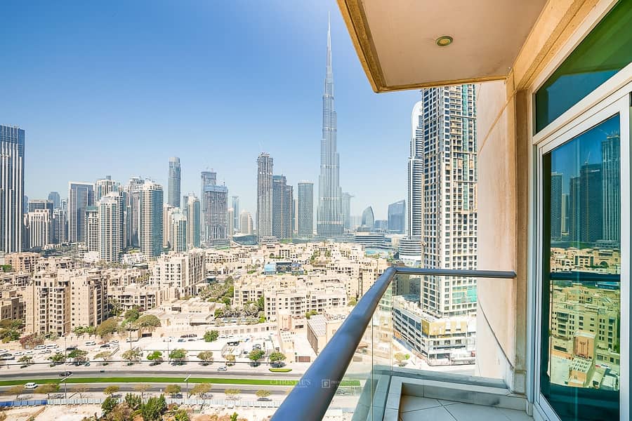 Stunning Burj Khalifa View | 2 Bedroom For Sale