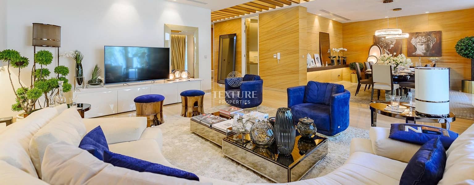 4 Luxury Furnished Fendi | 5 Bed Villas | Golf Course View