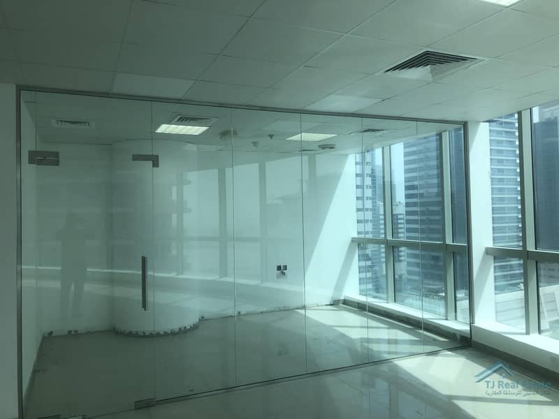 30 Big Size | Best Price|  Glass Partition | Fitted office