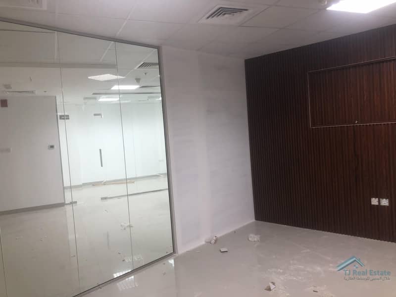 35 Big Size | Best Price|  Glass Partition | Fitted office